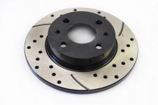 Диск тормозной 2108 "OEM" Graphite (перф.) к-т